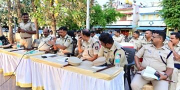 ಜಾತ್ರಾ ಭದ್ರತಾ ವ್ಯವಸ್ಥೆಗಳನ್ನು ಎಸ್ಪಿ ಪರಿಶೀಲಿಸಿದರು