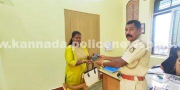 ಕಳೆದುಹೋದ ಮೊಬೈಲ್ ಅನ್ನು ಮರಳಿ ಪಡೆಯಲಾಗಿದೆ, ತಕ್ಷಣ ಹಿಂತಿರುಗಿಸಲಾಗಿದೆ