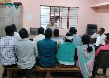 ಪೊಲೀಸರು ಎಸ್ಸಿ/ಎಸ್ಟಿ ಕುಂದುಕೊರತೆ ಸಭೆ ನಡೆಸಿದರು