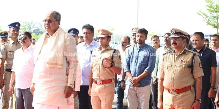 ಮುಖ್ಯಮಂತ್ರಿಗಳಿಗೆ ಆತ್ಮೀಯ ಸ್ವಾಗತ.