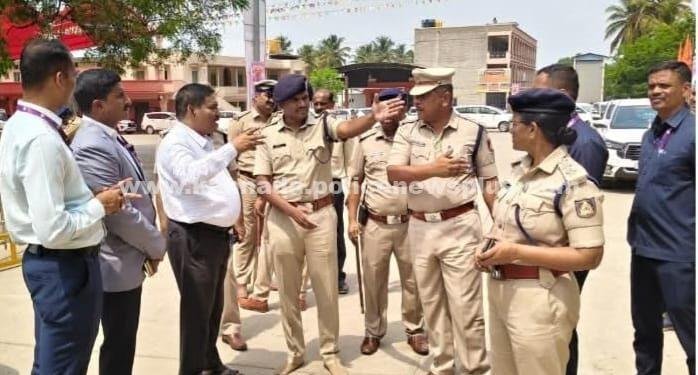 ರಾಷ್ಟ್ರಪತಿಗಳ ಭೇಟಿಗಾಗಿ ಭದ್ರತಾ ಪರಿಶೀಲನೆ