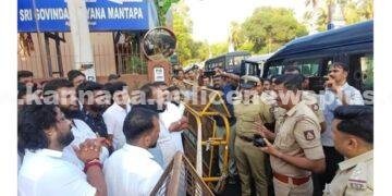 ಉಡುಪಿ: ಸಮಾಧಾನ ಮಹೋತ್ಸವ ನಡೆಯುವ ಮೈದಾನಕ್ಕೆ ನುಗ್ಗಲು ಪ್ರಯತ್ನಿಸಿದ ಹಿಂದೂ ಜಾಗರಣ ವೇದಿಕೆಯ 38 ಜನರ ಬಂಧನ