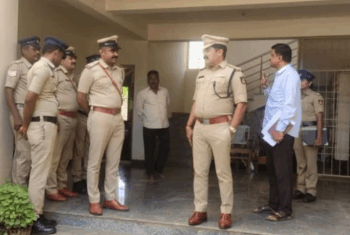 ಎಎಸ್ಪಿ ವಾರ್ಷಿಕ ಠಾಣೆ ಪರಿಶೀಲನೆ ನಡೆಸಿದರು