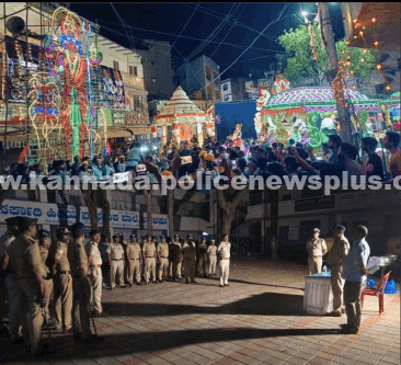 ಶಾಂತಿಯುತ ಪಲ್ಲಕ್ಕಿ ಉತ್ಸವ ಯಶಸ್ವಿಯಾಗಿ ನಡೆಯಿತು