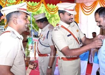 ಪೊಲೀಸ್ ಧ್ವಜ ದಿನವನ್ನು ಅದ್ಧೂರಿಯಾಗಿ ಆಚರಿಸಲಾಯಿತು