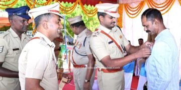 ಪೊಲೀಸ್ ಧ್ವಜ ದಿನವನ್ನು ಅದ್ಧೂರಿಯಾಗಿ ಆಚರಿಸಲಾಯಿತು