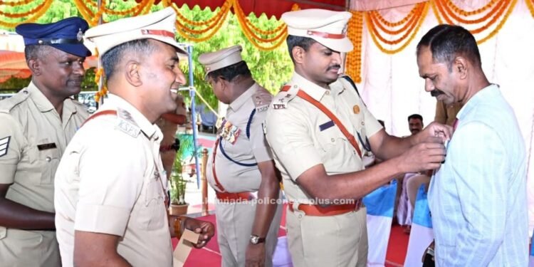 ಪೊಲೀಸ್ ಧ್ವಜ ದಿನವನ್ನು ಅದ್ಧೂರಿಯಾಗಿ ಆಚರಿಸಲಾಯಿತು