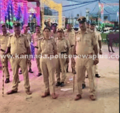 ಪೊಲೀಸರು ಸಾರ್ವಜನಿಕ ಸುರಕ್ಷತಾ ಗಸ್ತು ನಡೆಸುತ್ತಾರೆ