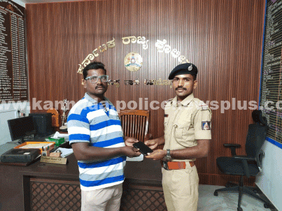 ಕಳೆದುಹೋದ ಮೊಬೈಲ್ ಪತ್ತೆ ಹಚ್ಚಿ ಸುರಕ್ಷಿತವಾಗಿ ಹಿಂತಿರುಗಿಸಲಾಗಿದೆ