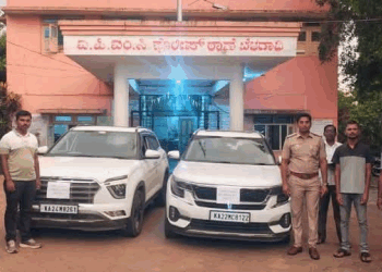 ಕದ್ದ ಕಾರುಗಳನ್ನು ಪೊಲೀಸರು ತ್ವರಿತವಾಗಿ ವಶಪಡಿಸಿಕೊಂಡಿದ್ದಾರೆ