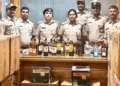 ₹17 ಲಕ್ಷ ಮೌಲ್ಯದ ನಕಲಿ ಮದ್ಯ ವಶಪಡಿಸಿಕೊಳ್ಳಲಾಗಿದೆ