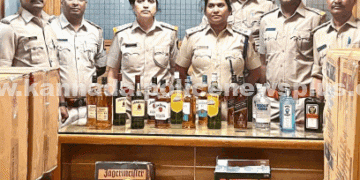 ₹17 ಲಕ್ಷ ಮೌಲ್ಯದ ನಕಲಿ ಮದ್ಯ ವಶಪಡಿಸಿಕೊಳ್ಳಲಾಗಿದೆ