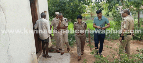 ಅಪರಾಧ ಸ್ಥಳ ಪರಿಶೀಲನೆ ನಡೆಸಿದ ಎಸ್ಪಿ, ತನಿಖೆಗೆ ಮಾರ್ಗದರ್ಶನ ನೀಡಿದರು