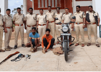 ಬಂಡೀಪುರ ಎಸ್ಟಿಎಫ್ ಇಬ್ಬರು ವನ್ಯಜೀವಿ ಬೇಟೆಗಾರರನ್ನು ಬಂಧಿಸಿದೆ