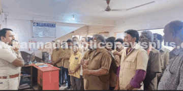 ಆಟೋರಿಕ್ಷಾ ಚಾಲಕರಿಗೆ ಸುರಕ್ಷತೆಯ ಅರಿವು ಮೂಡಿಸಿದ ಪೊಲೀಸರು