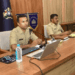 ಪೊಲೀಸರು ಅಪರಾಧ ಪರಿಶೀಲನಾ ಸಭೆ ನಡೆಸಿದ್ದಾರೆ