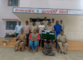 ಕದ್ದ ಸೊತ್ತುಗಳನ್ನು ವಶಪಡಿಸಿಕೊಂಡ ಪೊಲೀಸರು