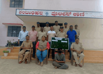 ಕದ್ದ ಸೊತ್ತುಗಳನ್ನು ವಶಪಡಿಸಿಕೊಂಡ ಪೊಲೀಸರು