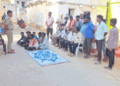 ಪೊಲೀಸರು ಸಮುದಾಯ ಕುಂದುಕೊರತೆ ಸಭೆ ನಡೆಸಿದ್ದಾರೆ