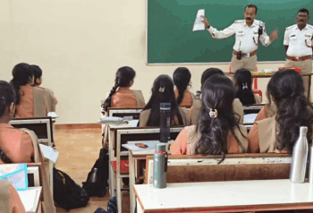 ಉಡುಪಿ ಪೊಲೀಸರು ಮಾದಕ ದ್ರವ್ಯ ವಿರೋಧಿ ಜಾಗೃತಿಯನ್ನು ಉತ್ತೇಜಿಸುತ್ತಾರೆ