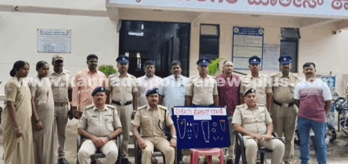 ಬೈಲಹೊಂಗಲ ಪೊಲೀಸರು ಕಳ್ಳತನ ಪ್ರಕರಣವನ್ನು ಭೇದಿಸಿದ್ದಾರೆ