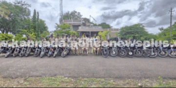 ಕದ್ದ 20 ಮೋಟಾರ್ ಸೈಕಲ್‌ಗಳನ್ನು ಪೊಲೀಸರು ವಶಪಡಿಸಿಕೊಂಡಿದ್ದಾರೆ