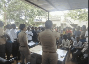 ಚೇಳೂರು ಪೊಲೀಸರು ಯಶಸ್ವಿ ವಾಹನ ಹರಾಜು ನಡೆಸಿದರು