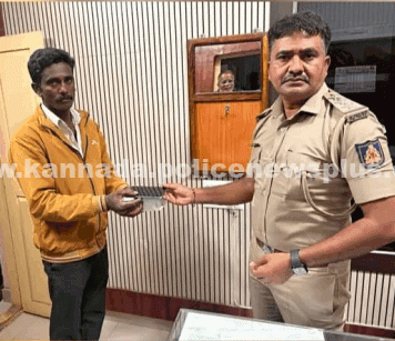 ಕಳೆದುಹೋದ ಮೊಬೈಲ್ ಫೋನ್ಗಳನ್ನು ಪೊಲೀಸರು ಹಿಂತಿರುಗಿಸಿದ್ದಾರೆ