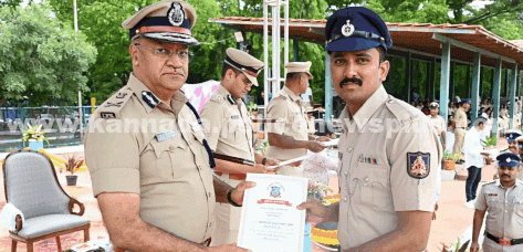 ಪೊಲೀಸ್ ಉನ್ನತ ಶ್ರೇಣಿಯ ಹೊಯ್ಸಳ ತಂಡಕ್ಕೆ ಗೌರವ