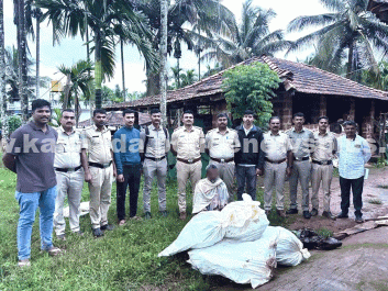 ಸಾಗರ ಪೊಲೀಸರು 16.4 ಕೆಜಿ ಗಾಂಜಾ ವಶಪಡಿಸಿಕೊಂಡಿದ್ದಾರೆ