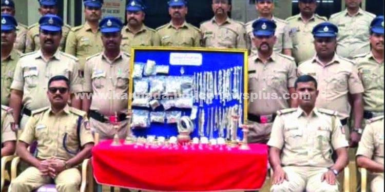 ಕಿತ್ತೂರು ಜ್ಯುವೆಲ್ಲರಿ ಕಳ್ಳತನ: ಐವರು ಅಂತರರಾಜ್ಯ ಕಳ್ಳರ ಬಂಧನ
