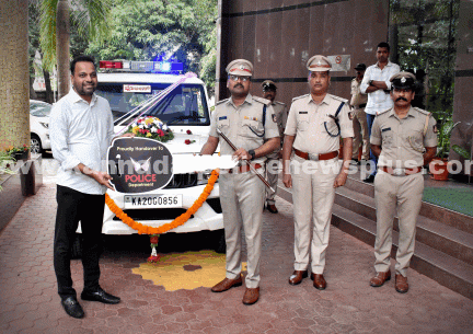 ಉಡುಪಿ ಪೊಲೀಸರಿಗೆ ಸಿಎಸ್ಆರ್ (CSR) ಅಡಿಯಲ್ಲಿ ಬೊಲೆರೊ ವಾಹನ ದೇಣಿಗೆ